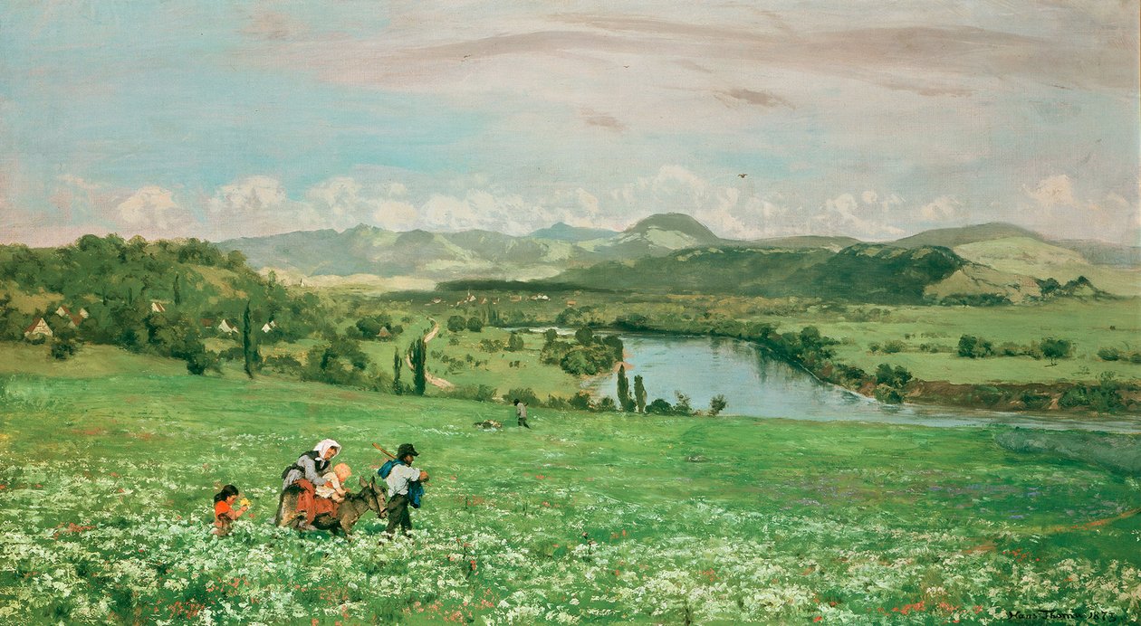 Il Reno presso Säckingen da Hans Thoma