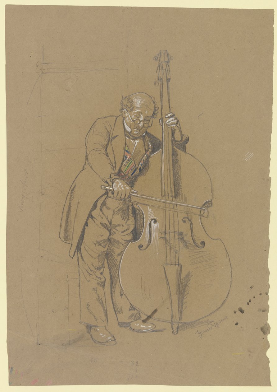 Contrabbassista da Hans Thoma