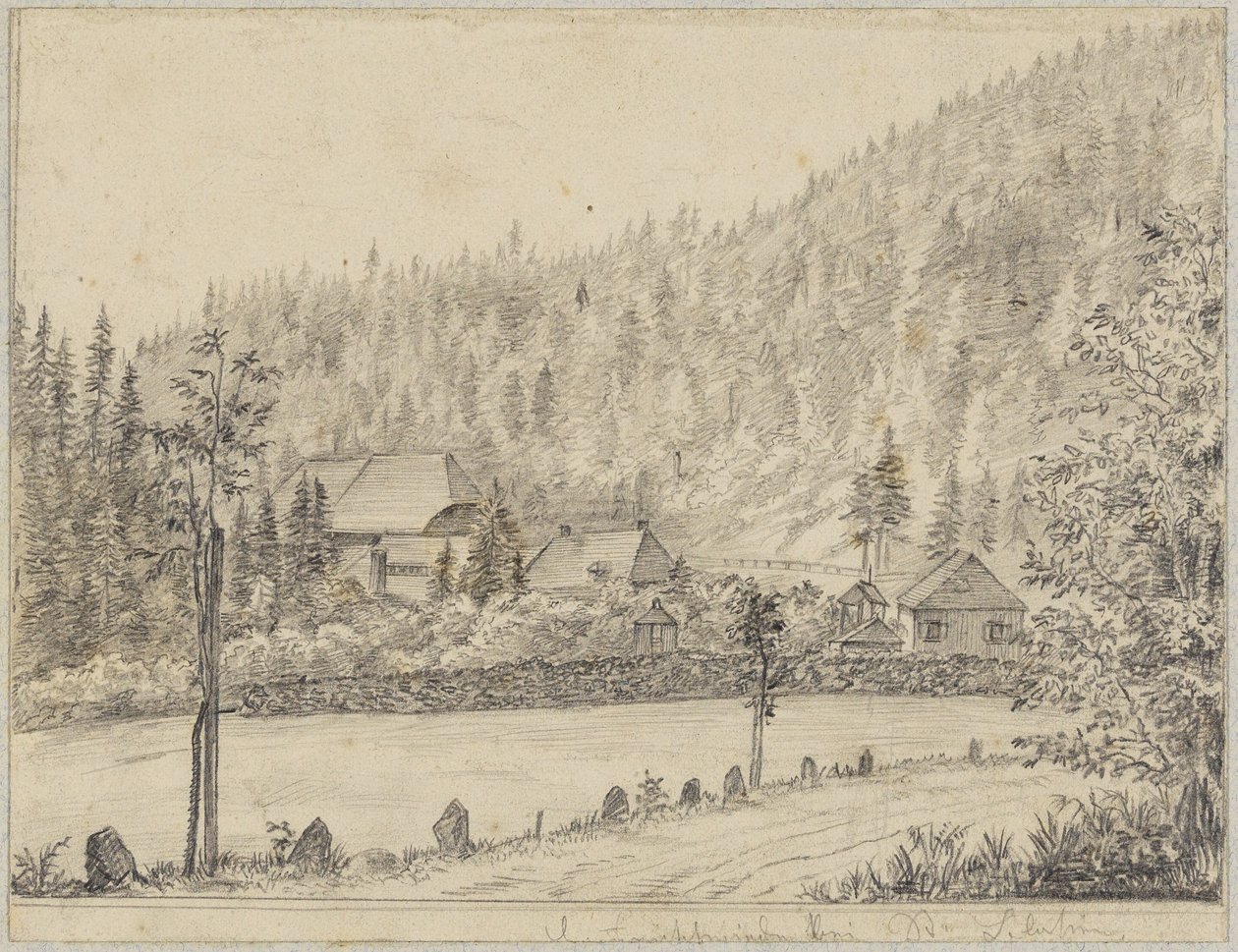 Fucina di martelli presso St. Blasien da Hans Thoma
