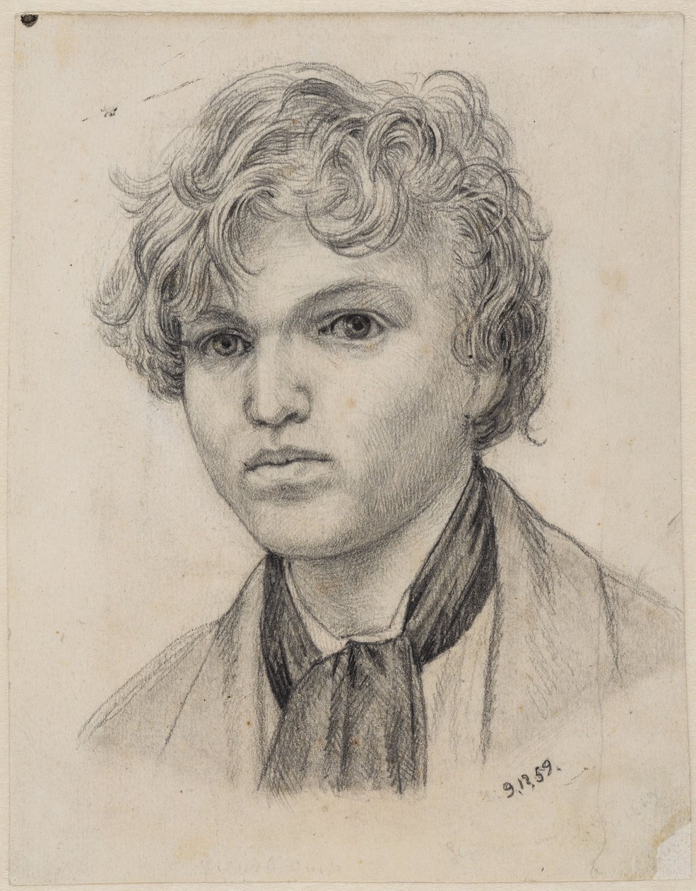 Autoritratto di gioventù da Hans Thoma