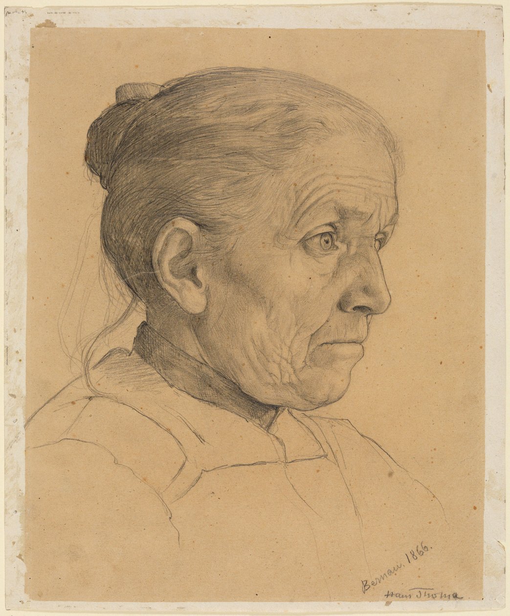Testa della madre dell