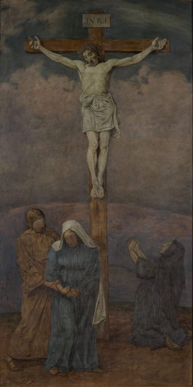 Crocifissione di Cristo da Hans Thoma
