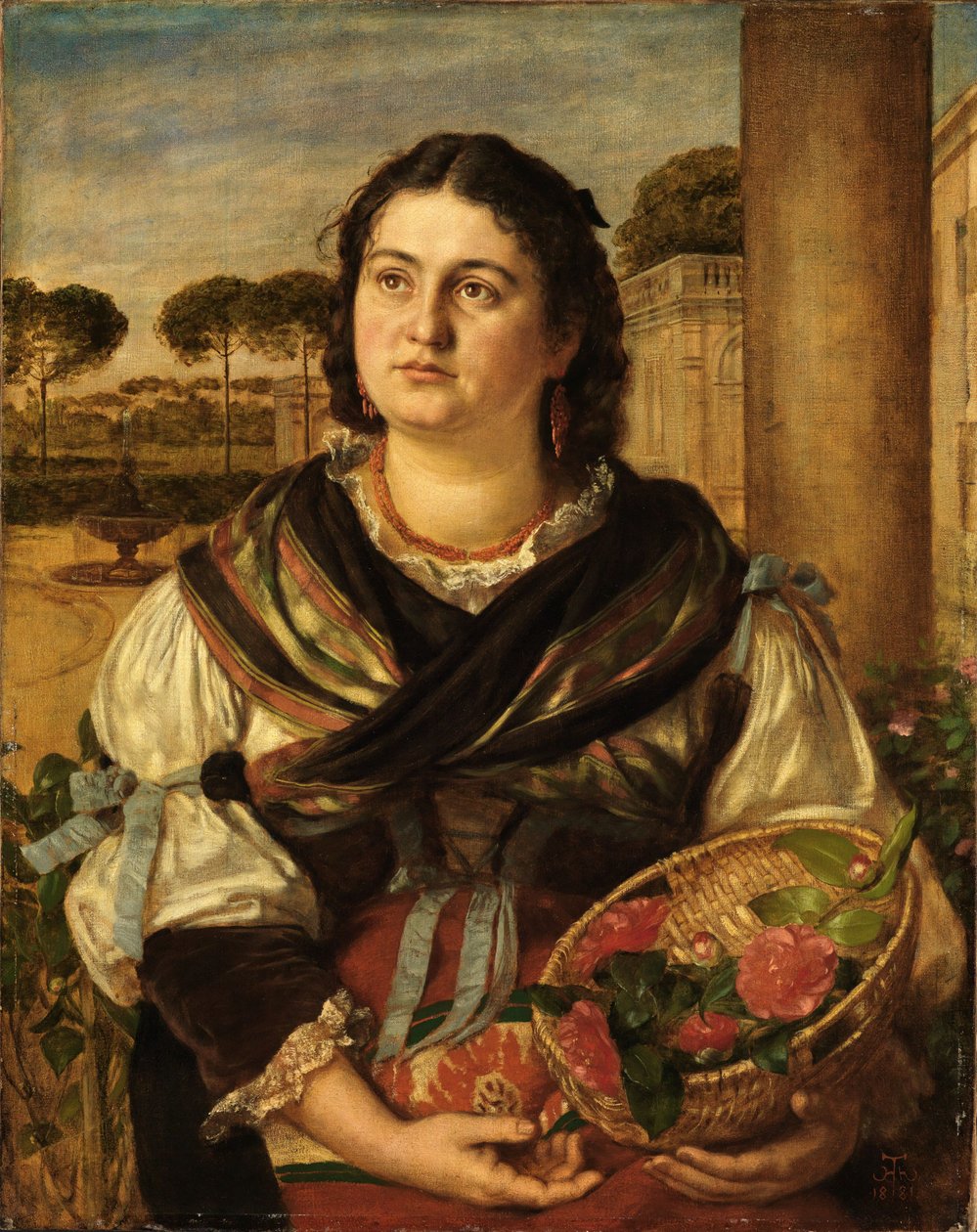 La Giardiniera da Hans Thoma
