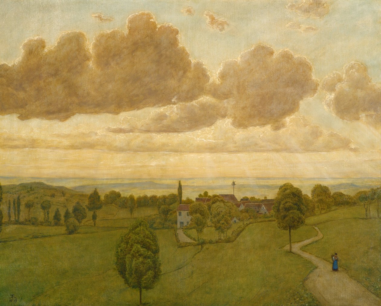 Paesaggio da Hans Thoma