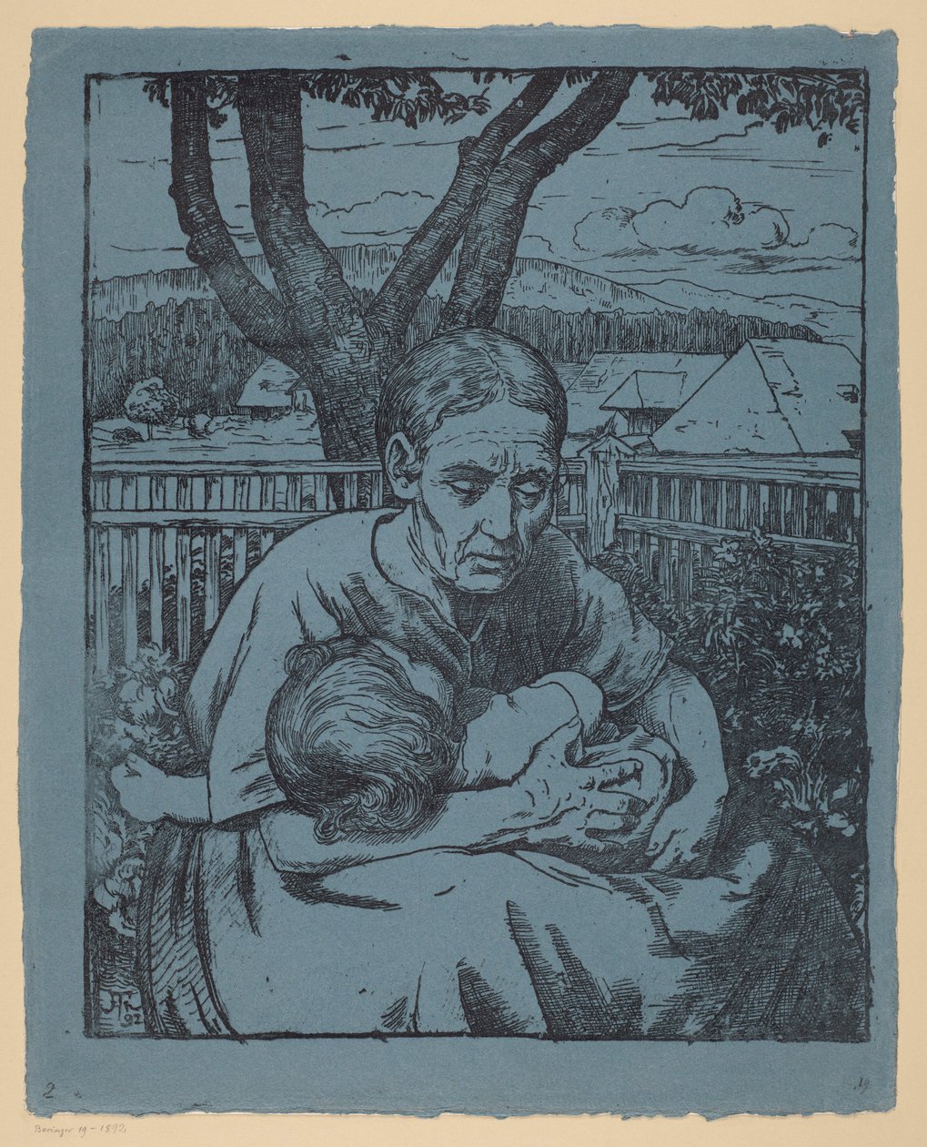 Maternità da Hans Thoma