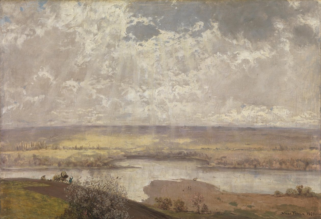 Paesaggio sul Meno da Hans Thoma