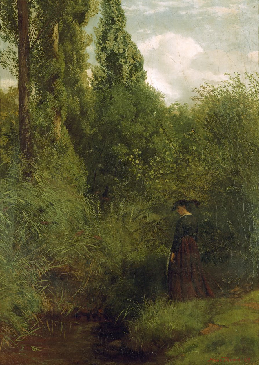 Palude sul Reno da Hans Thoma