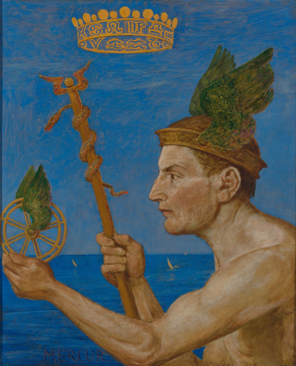 Mercurio da Hans Thoma