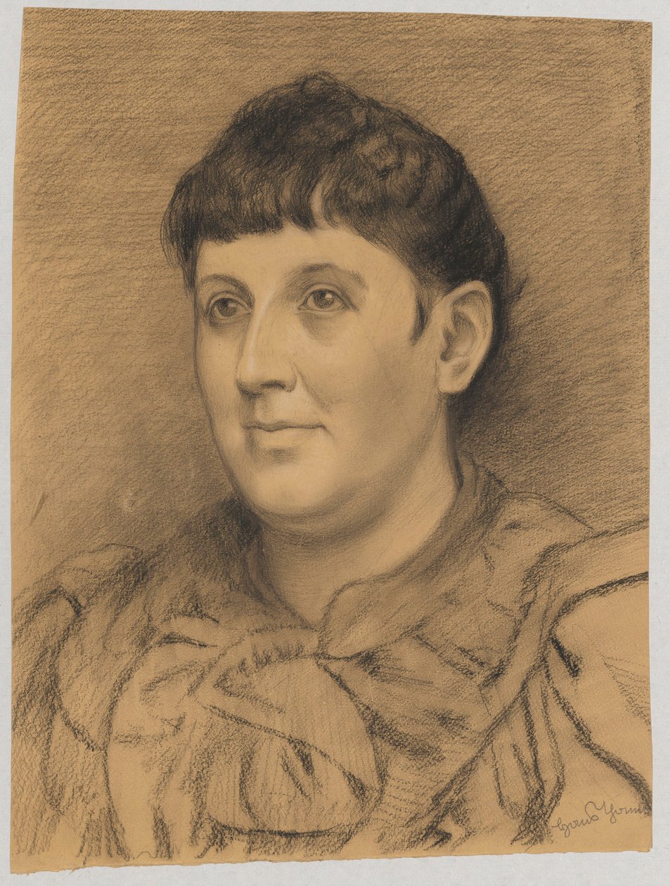 Busto di donna da Hans Thoma