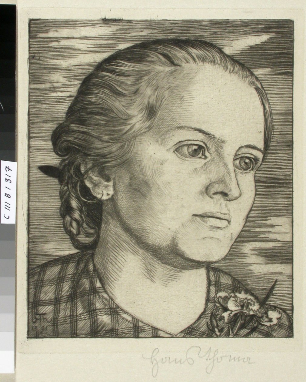 Ritratto di donna da Hans Thoma