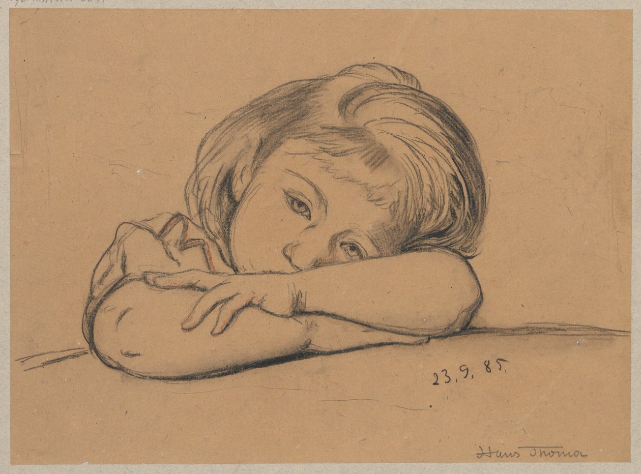 Ritratto di Ella da Hans Thoma