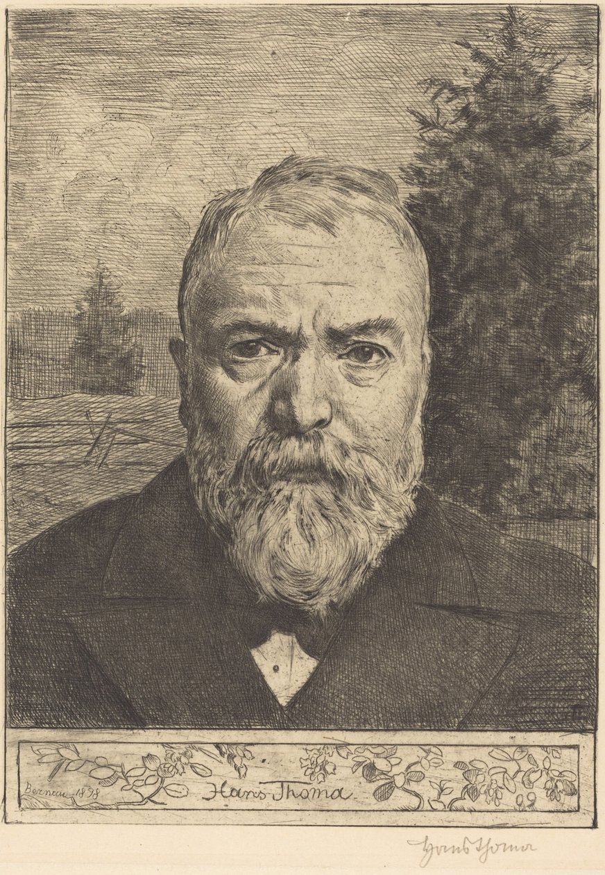 Autoritratto II da Hans Thoma