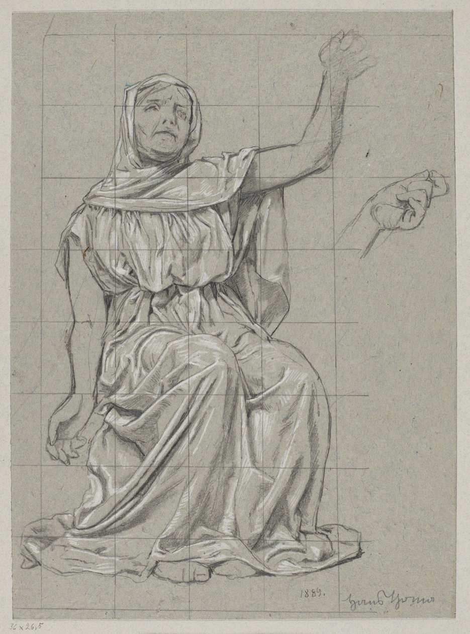 Studio di una delle Norne da Hans Thoma