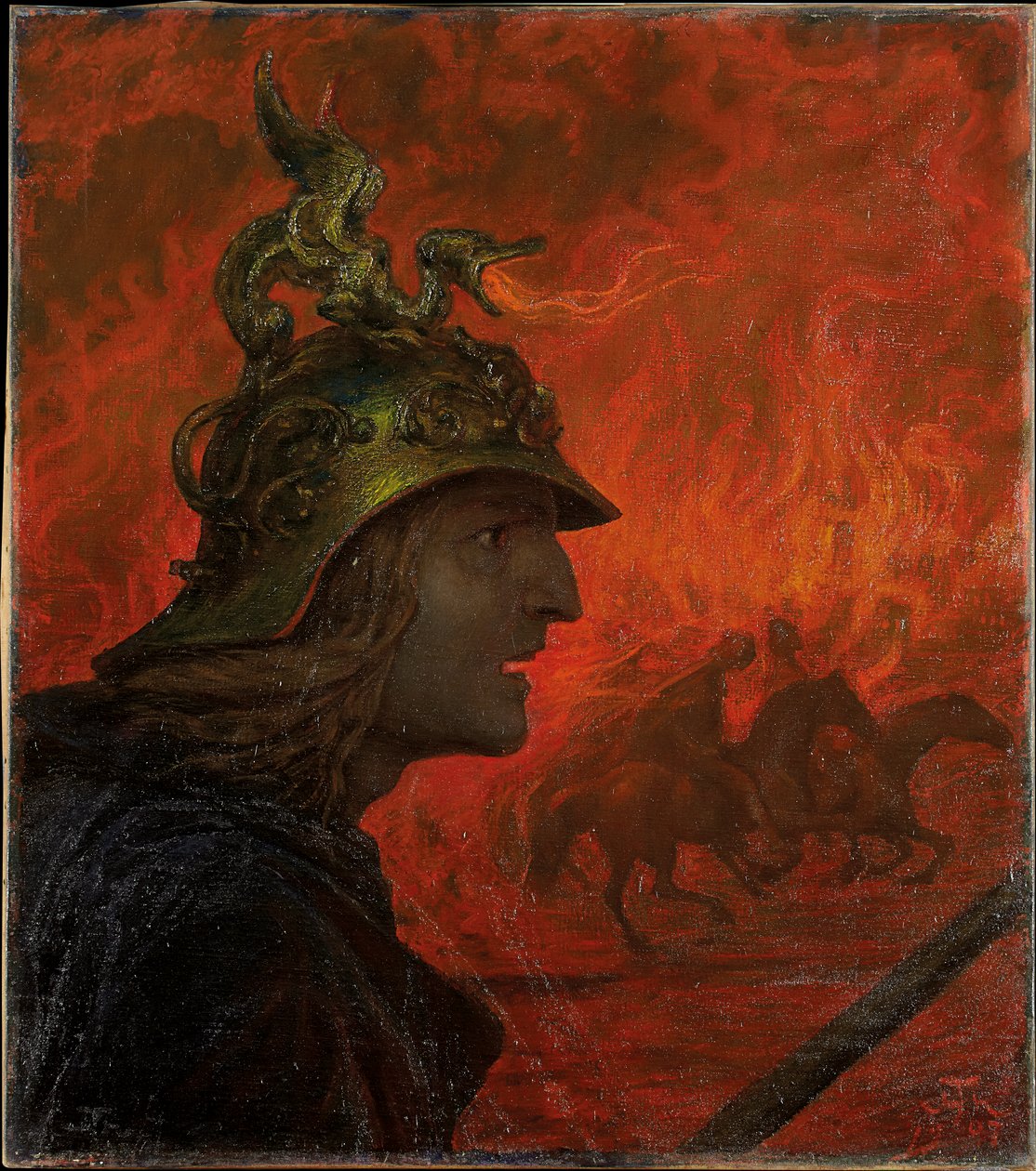 La guerra da Hans Thoma