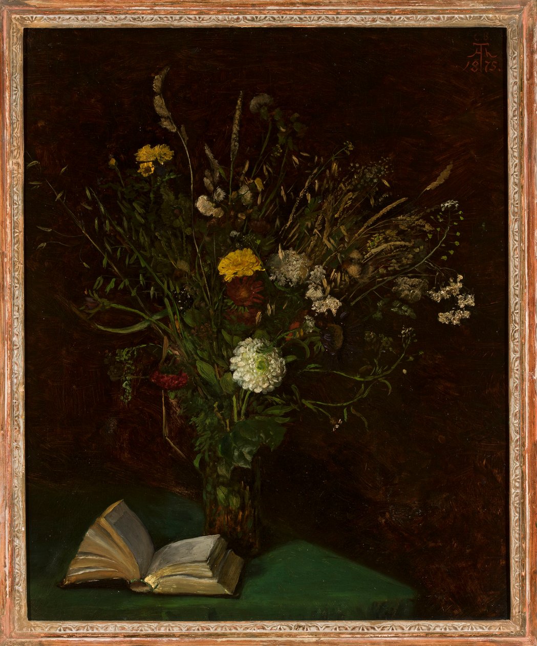 Vaso con fiori da Hans Thoma