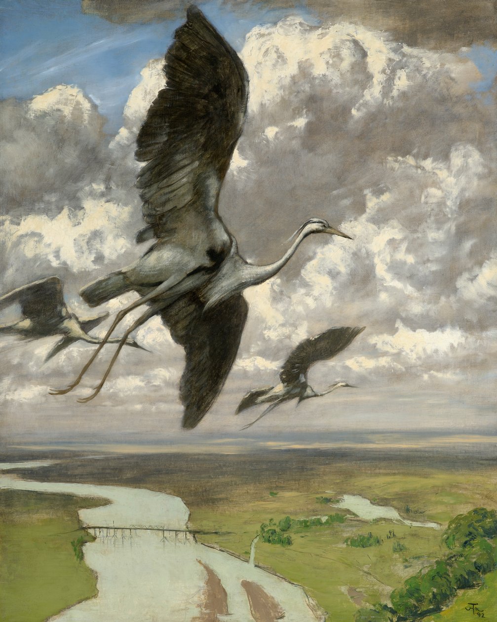 Uccelli meravigliosi da Hans Thoma