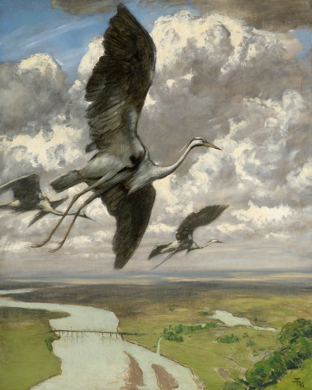 Uccelli meravigliosi da Hans Thoma