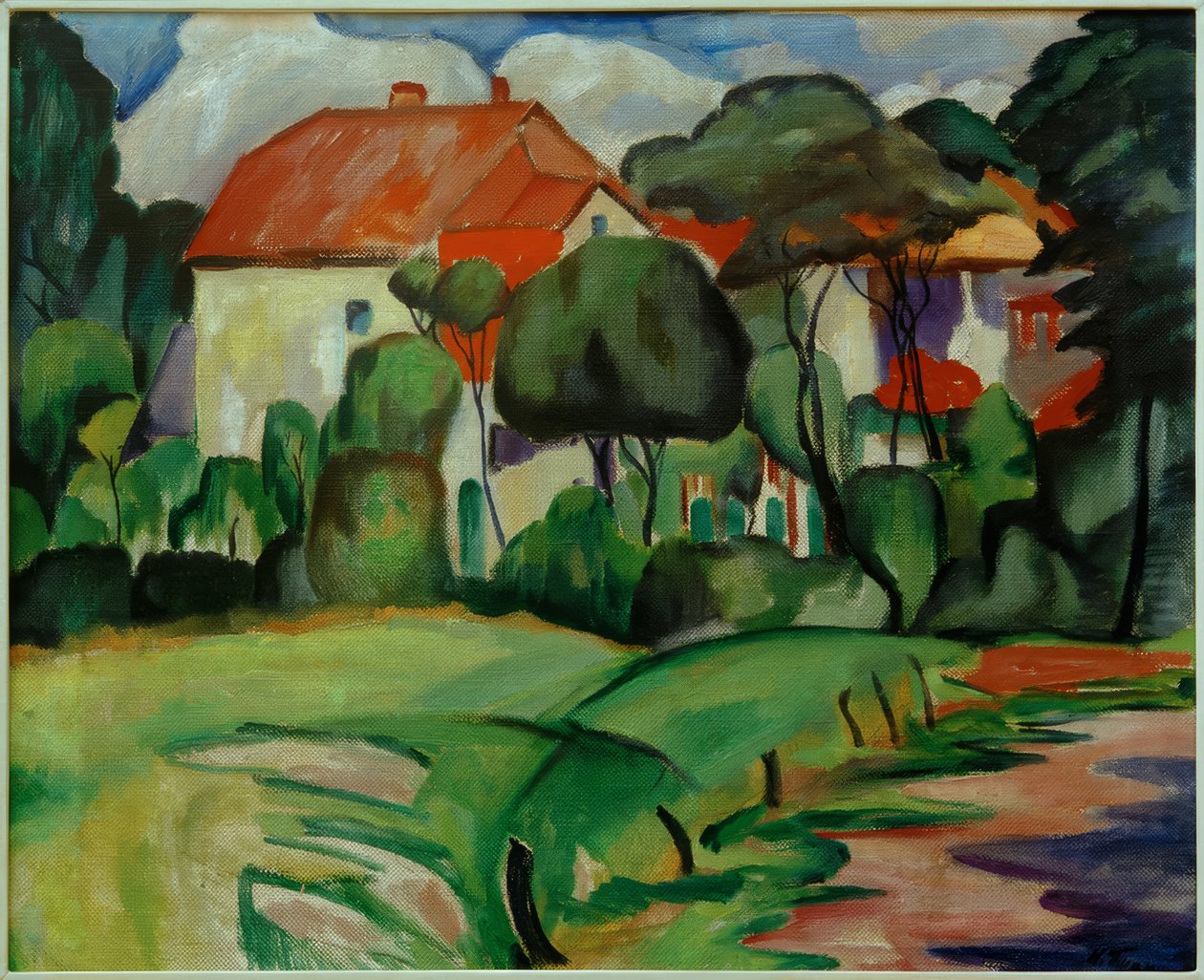Casa nel giardino da Hans Thuar