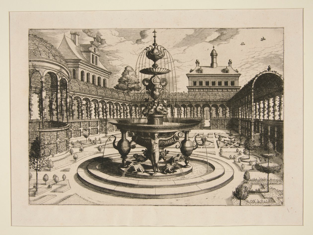 Una Fontana da Hans Vredeman de Vries