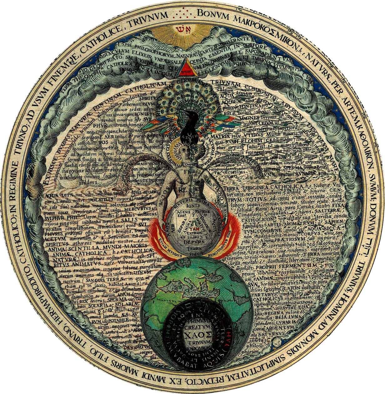 Ermafrodito, 1595 da Hans Vredeman de Vries