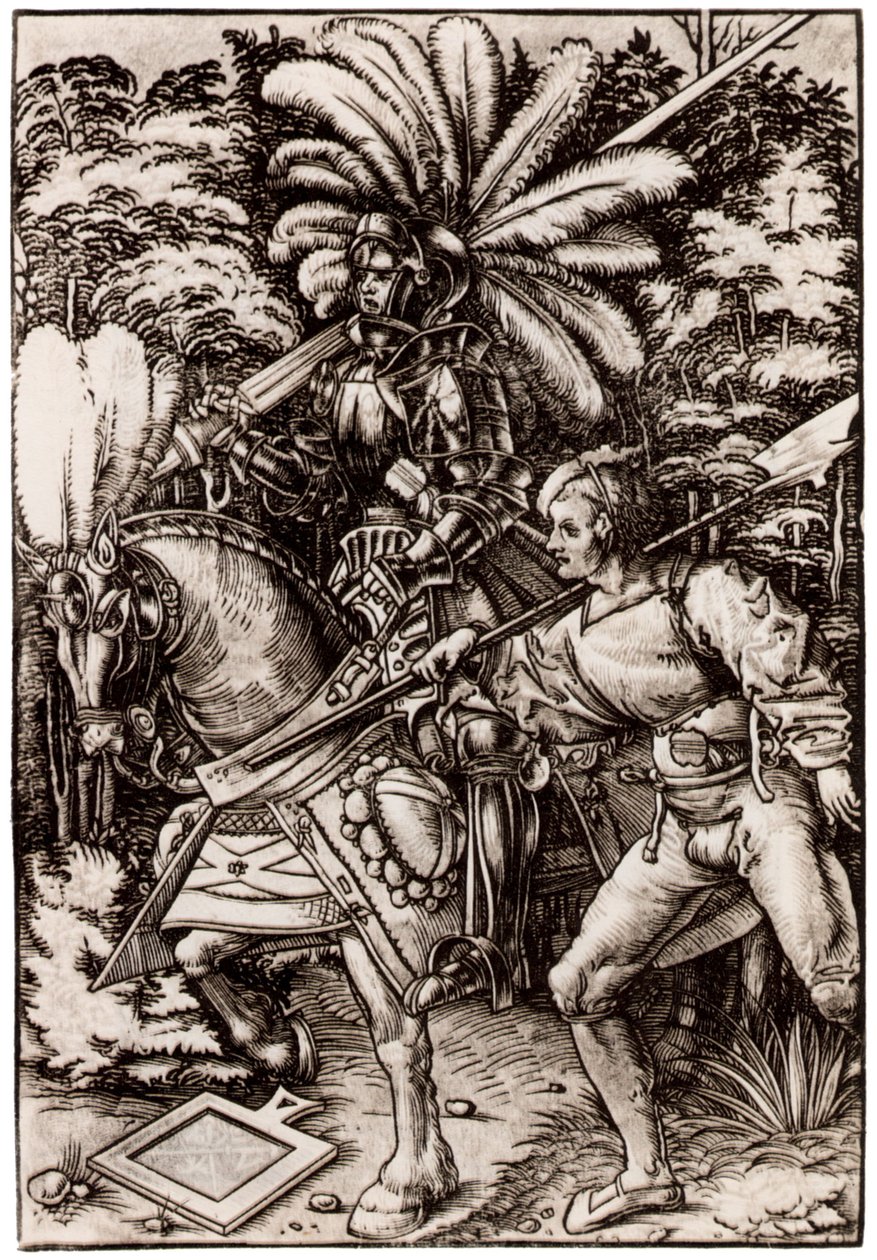 Cavaliere e Alabardiere da Hans Wechtlin