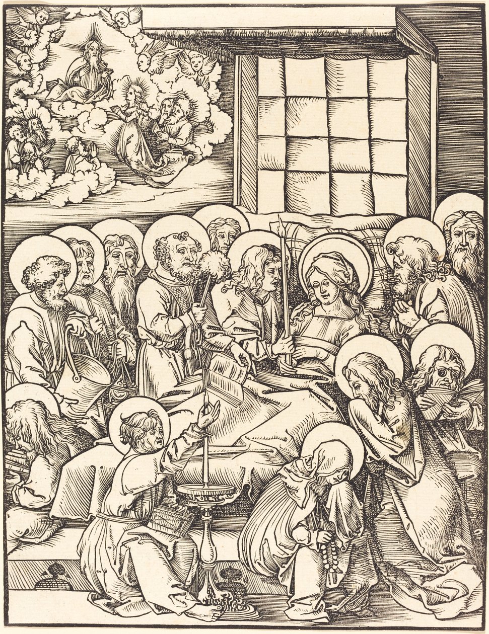 La morte della Vergine da Hans Wechtlin I