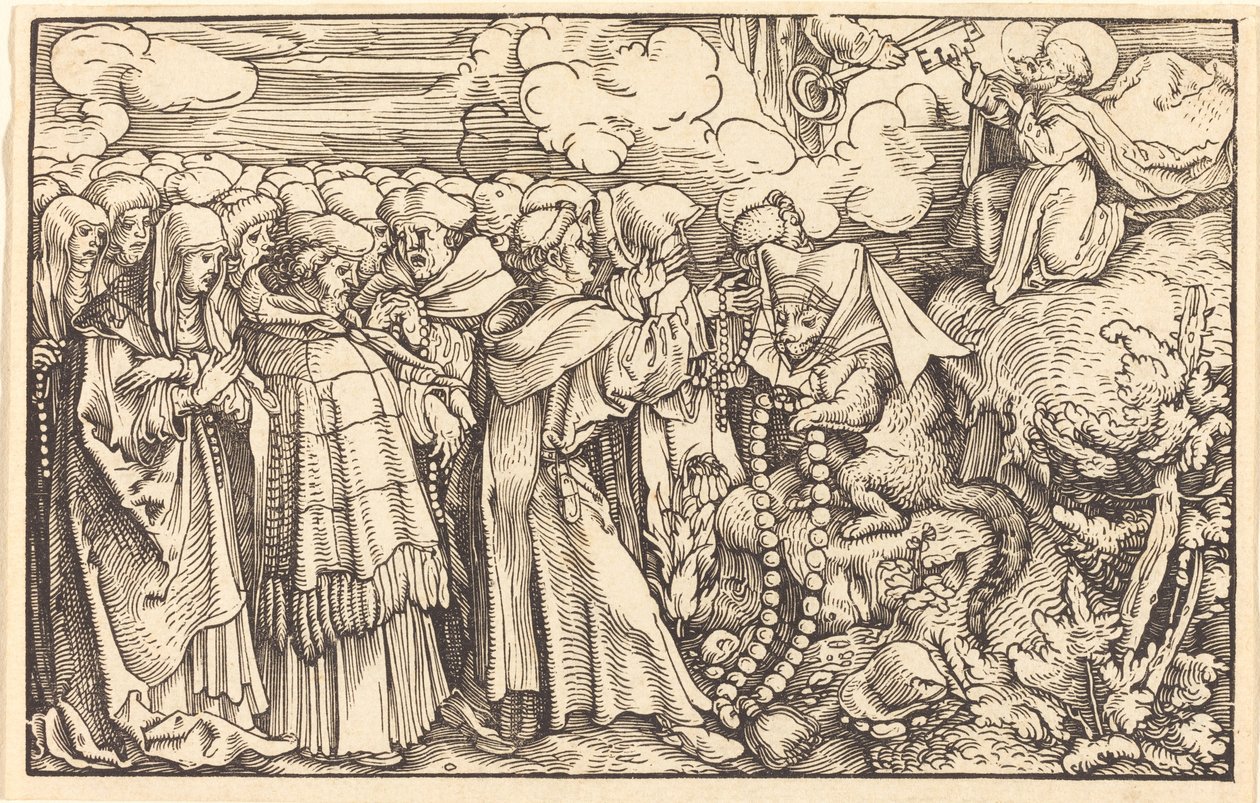 Allegoria - Frivolezza religiosa da Hans Weiditz, II