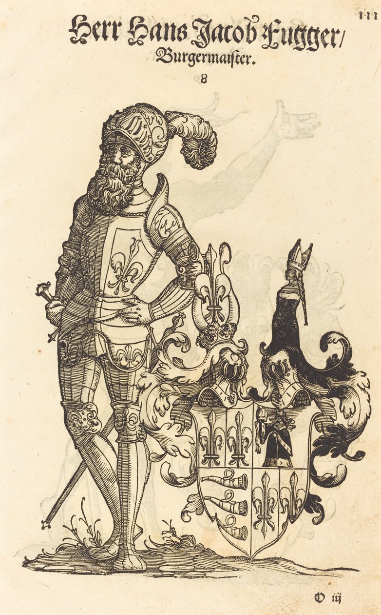 Pagina dal Geschlechter Buch - Ausberg da Hans Weiditz, II