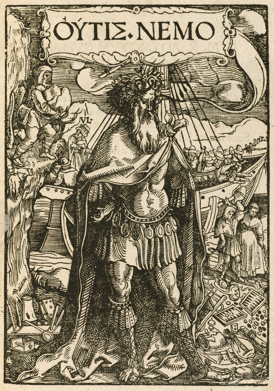 OUTIS NEMO da Hans Weiditz, II and Ulrich von Hutten
