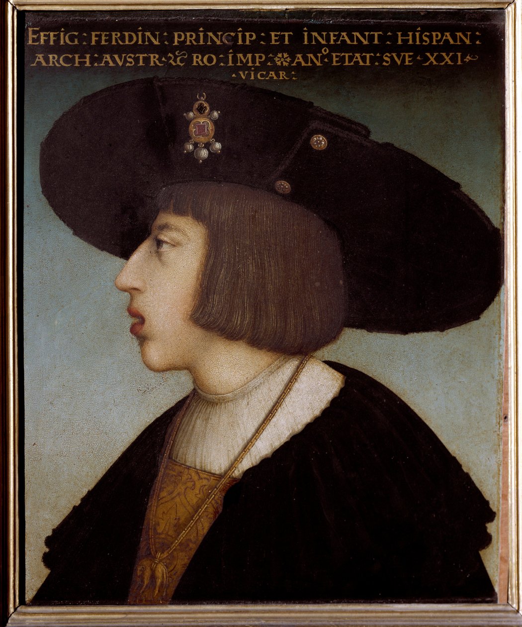 Ritratto di Ferdinando I, Sacro Romano Imperatore e Re di Boemia e Ungheria, all