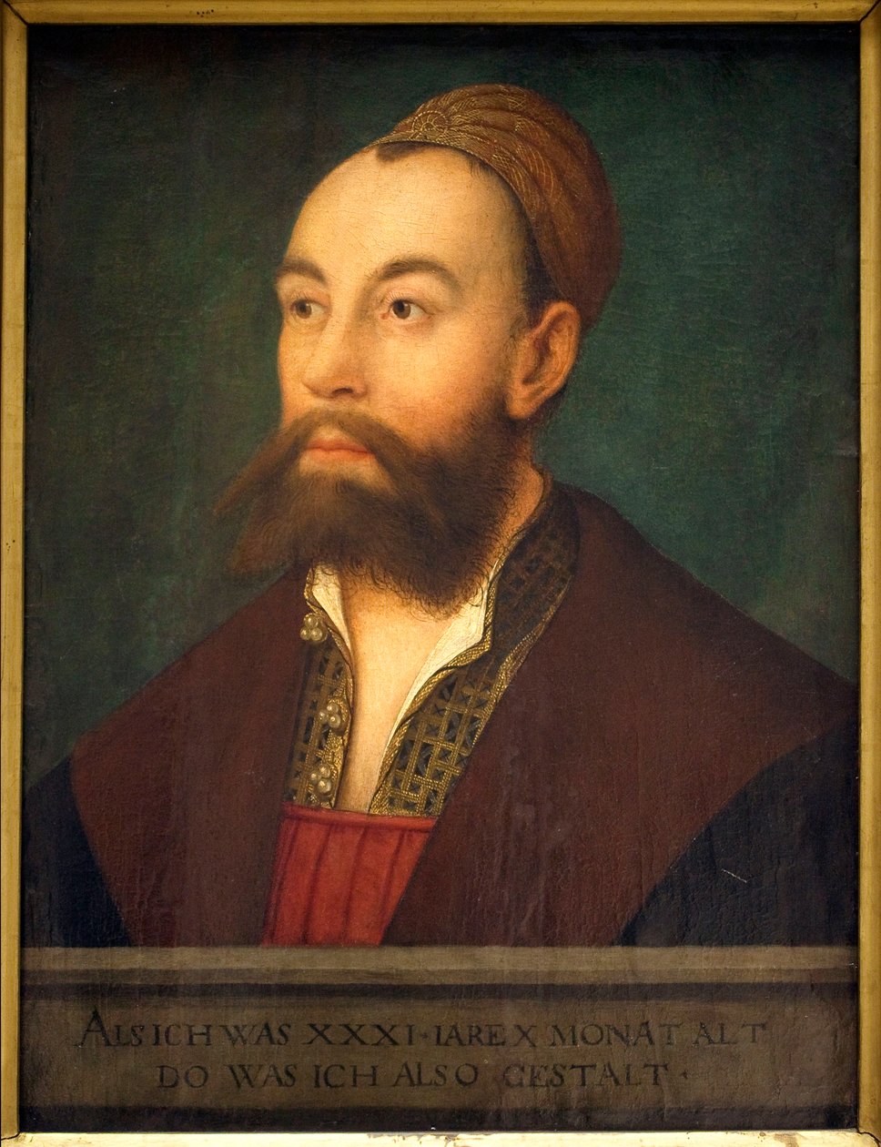 Ritratto del banchiere Anton Fugger (1493-1560) (nel testo: rappresentato come era all