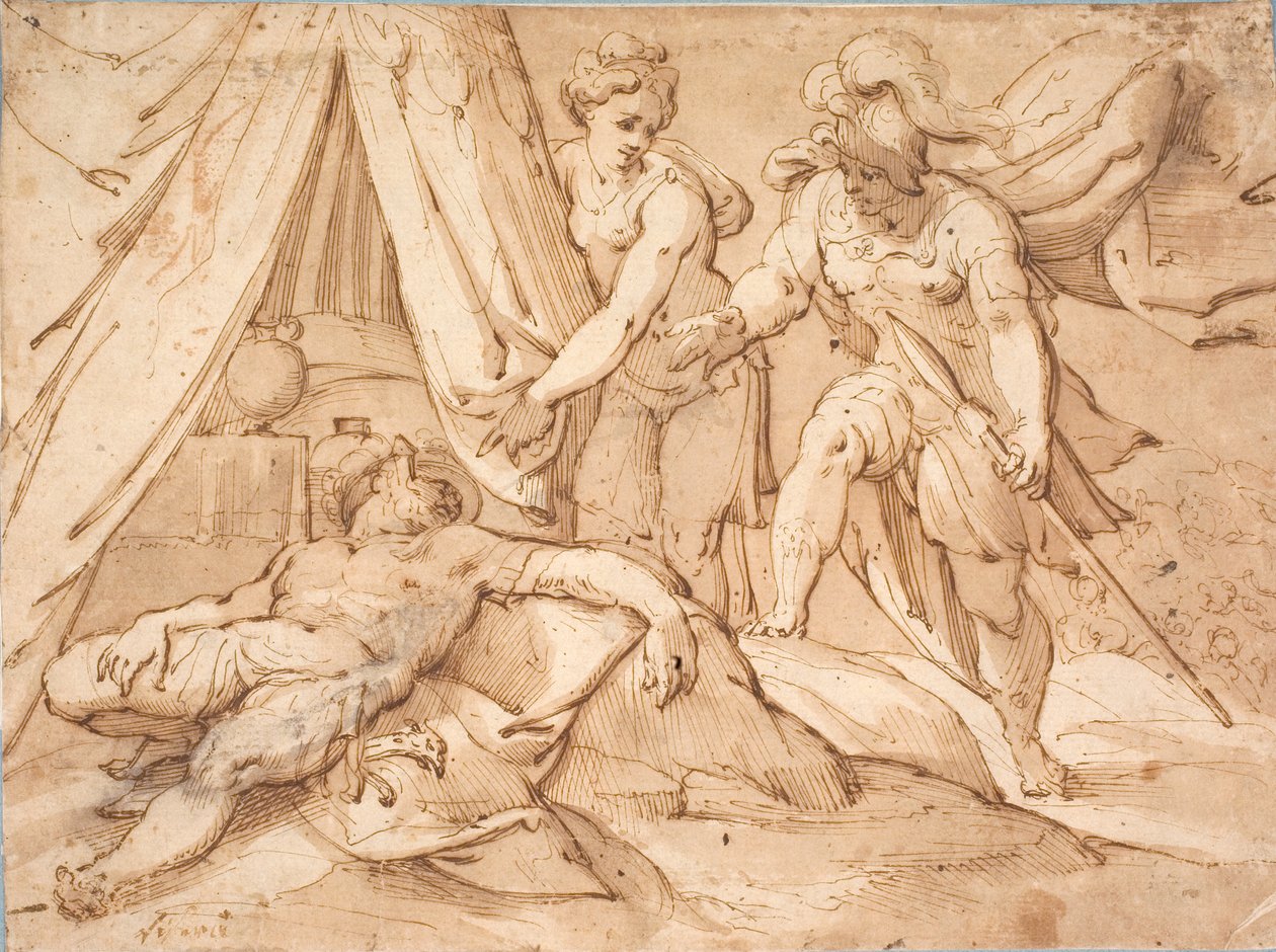 Danese:  Jael e Sisera da Hans von Aachen