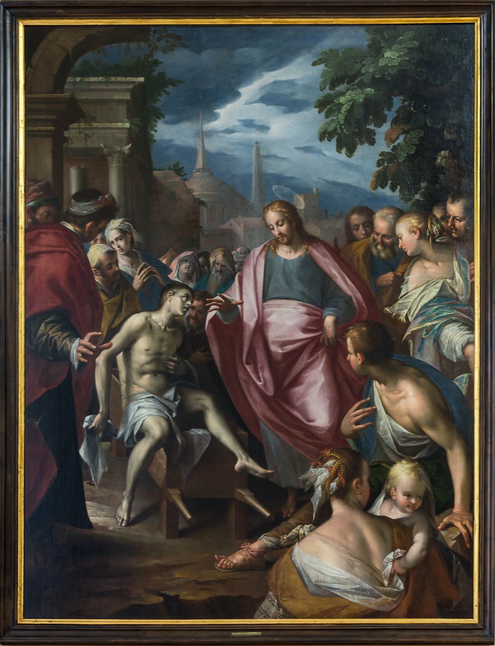 Allevamento del figlio della vedova di Nain da Hans von Aachen