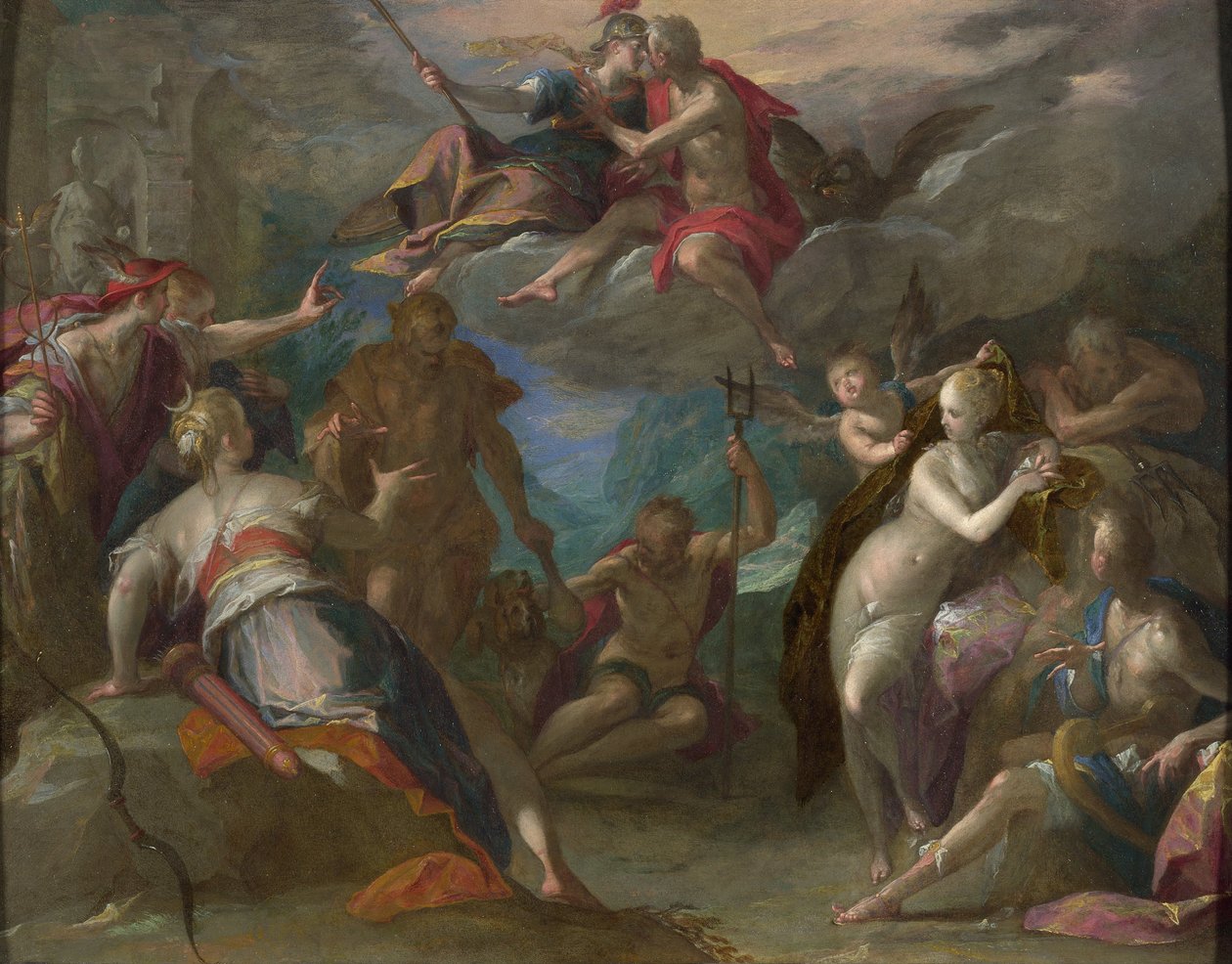 Lo stupore degli dei () da Hans von Aachen