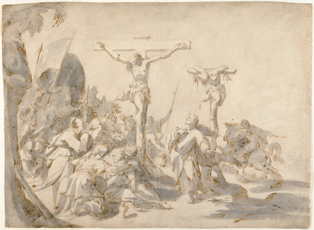 La crocifissione da Hans von Aachen