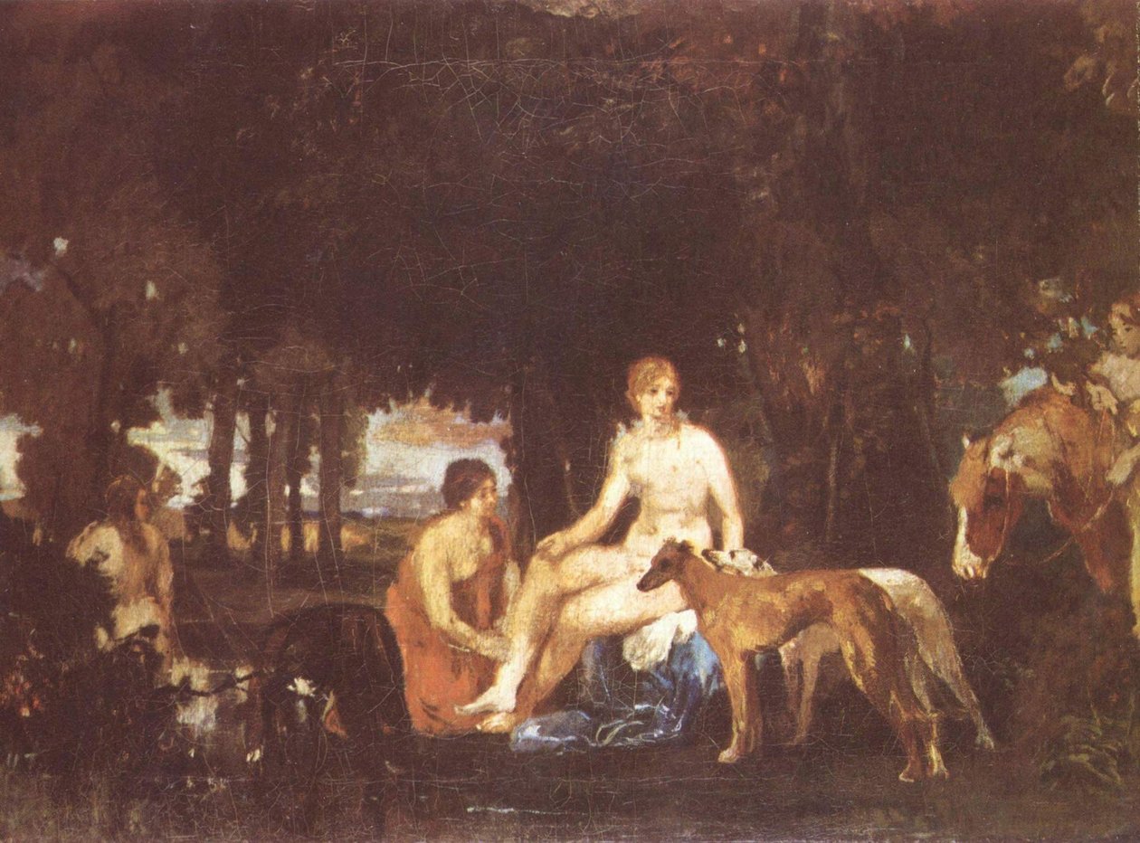 Diana al bagno da Hans von Marées