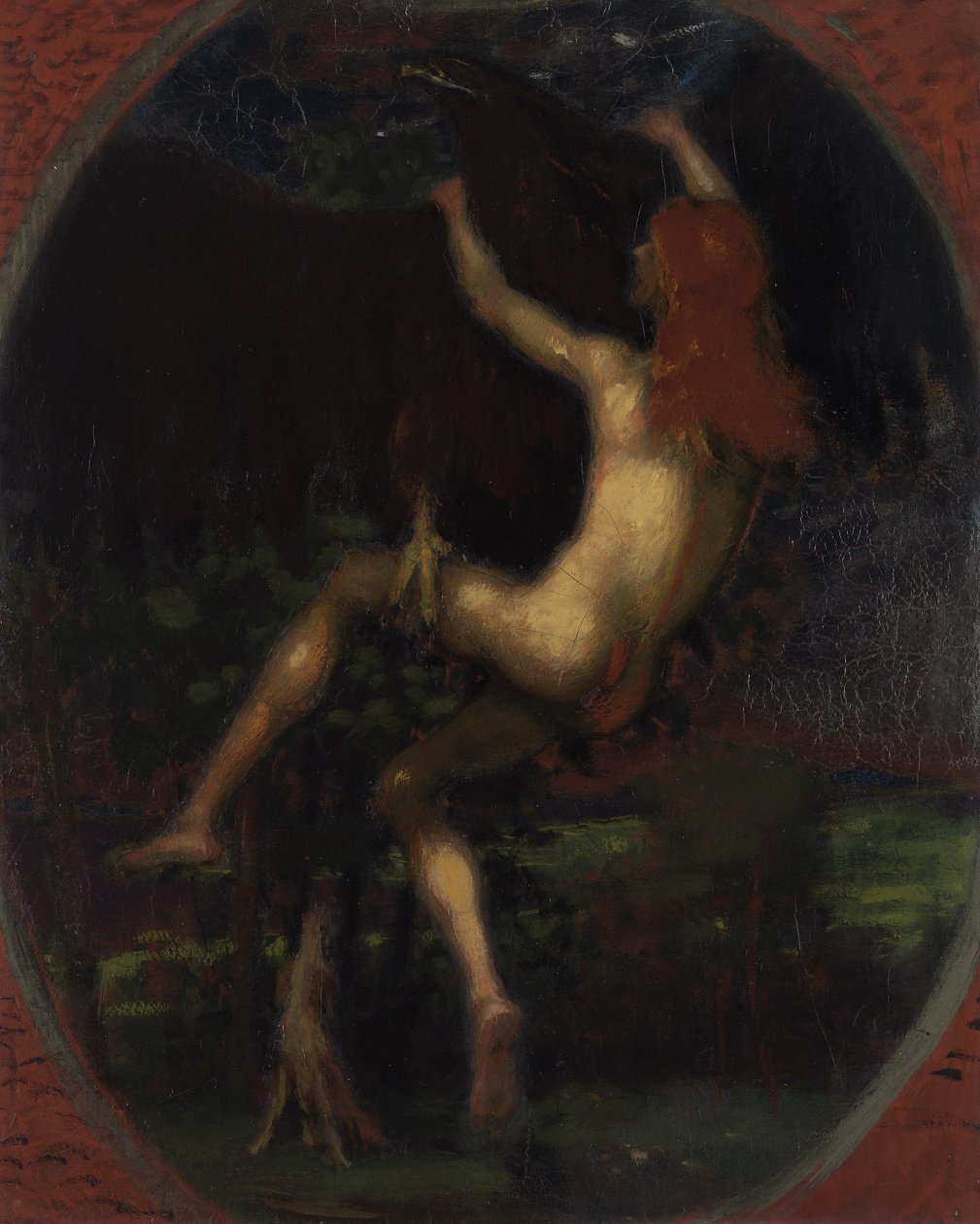 Il rapimento di Ganimede da Hans von Marées
