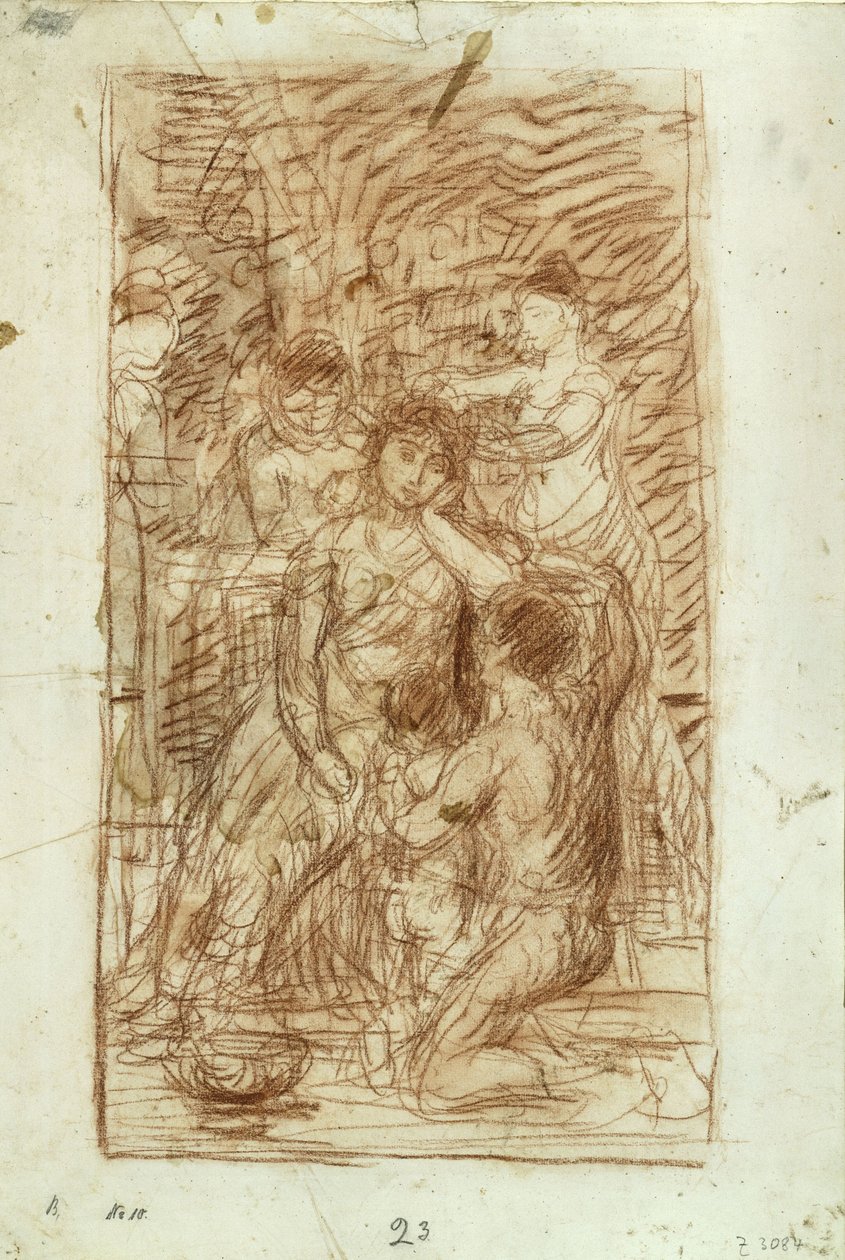 Die Toilette da Hans von Marées