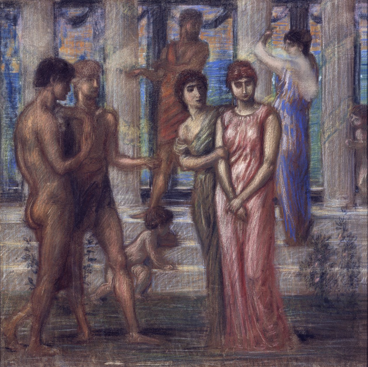 Il corteggiamento da Hans von Marées