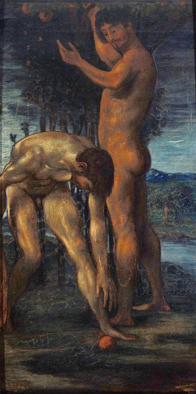 Due nudi maschili da Hans von Marées