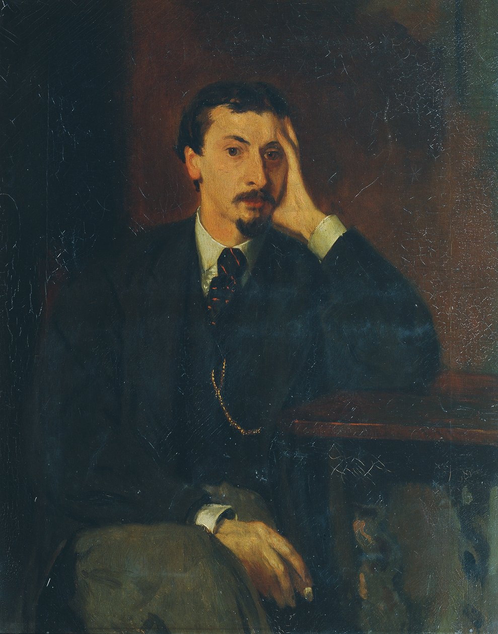Il poeta e filosofo Gotthard Oswald Marbach da Hans von Marées