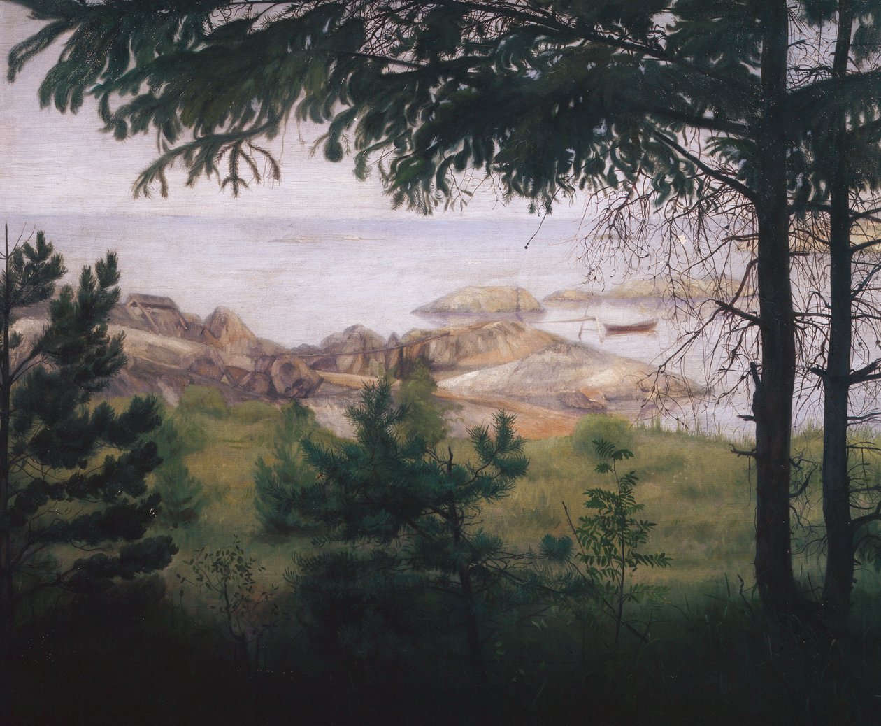 Vicino al mare da Harald Oscar Sohlberg