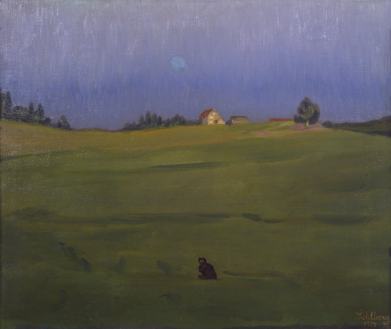 Da Hogsvedt in Ås da Harald Oscar Sohlberg