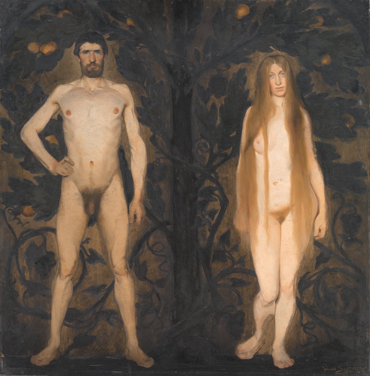 Adamo ed Eva da Harald Slott Møller
