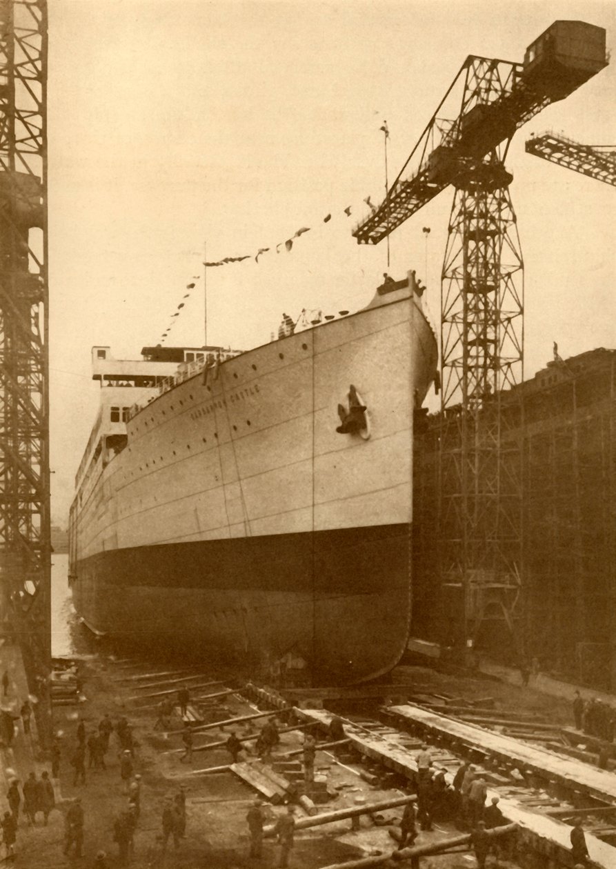 Transatlantico Carnarvon Castle da Harland and Wolff Ltd