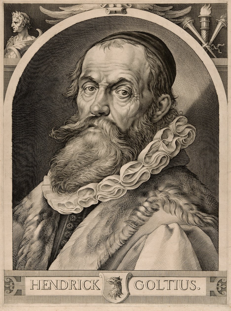 Ritratto di Hendrick Goltzius da Harmen Jansz. Muller