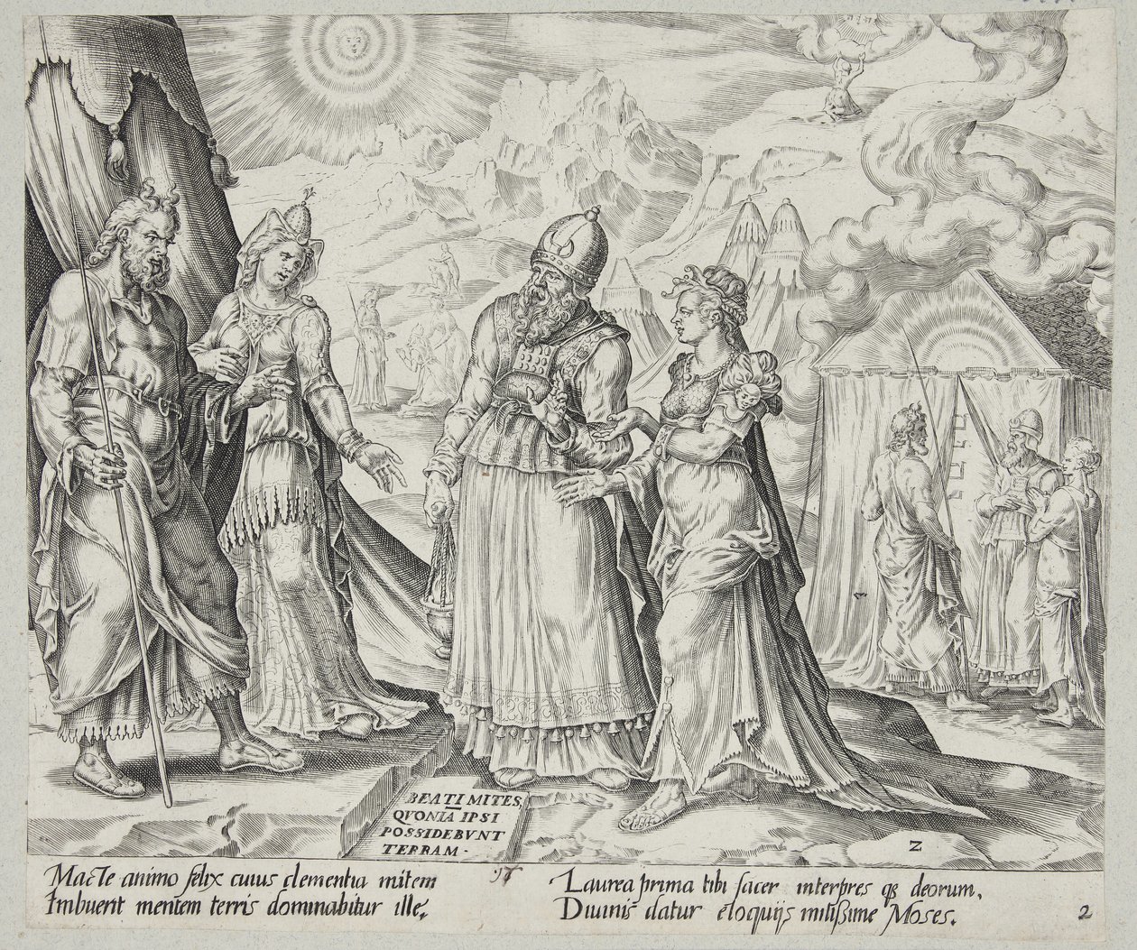Le otto beatitudini da Harmen Jansz. Muller