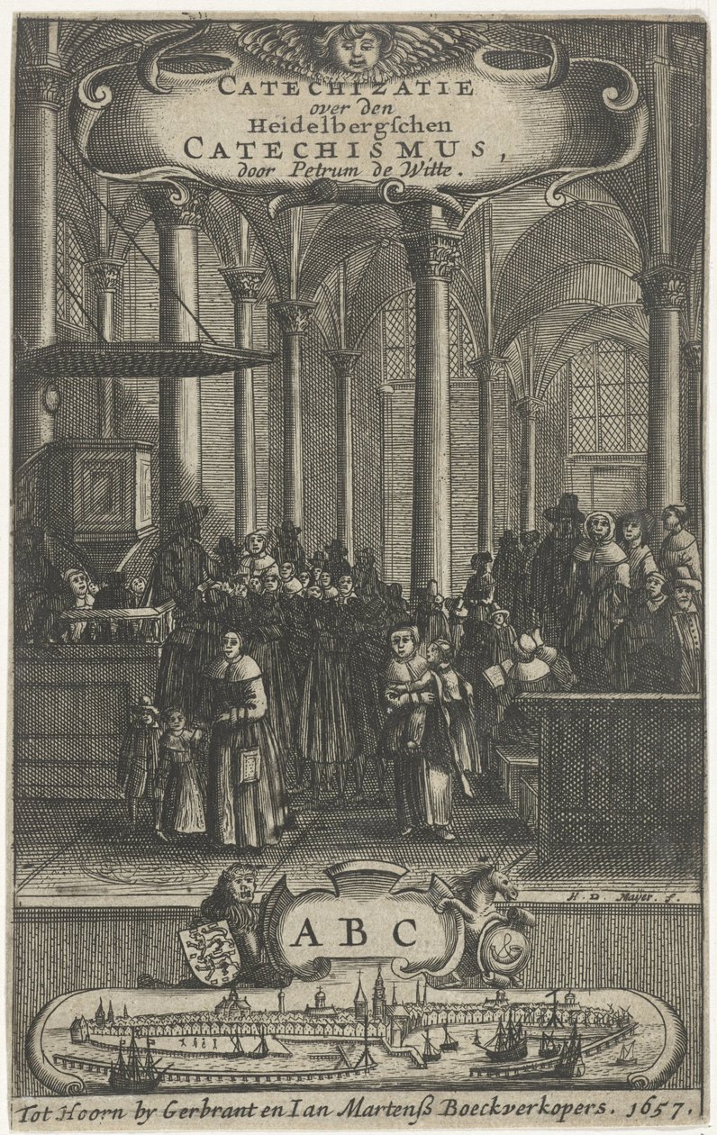 Interno di chiesa da Harmen de Mayer