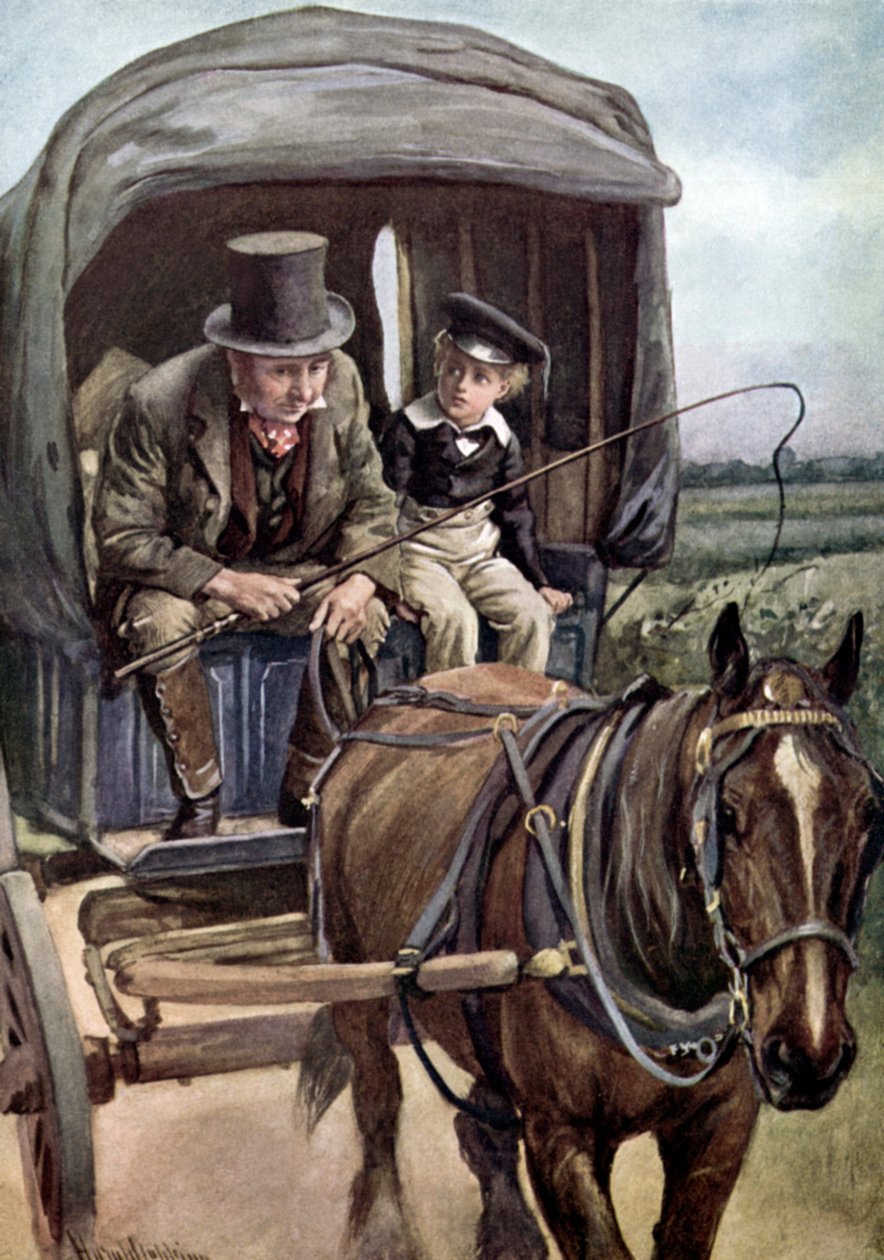 David Copperfield di Charles Dickens da Harold Copping