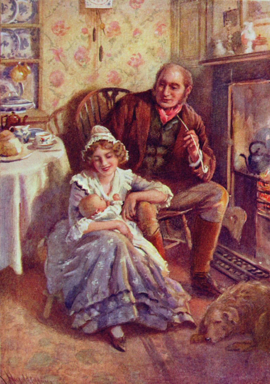 John e Dot Peerybingle, illustrazione per 